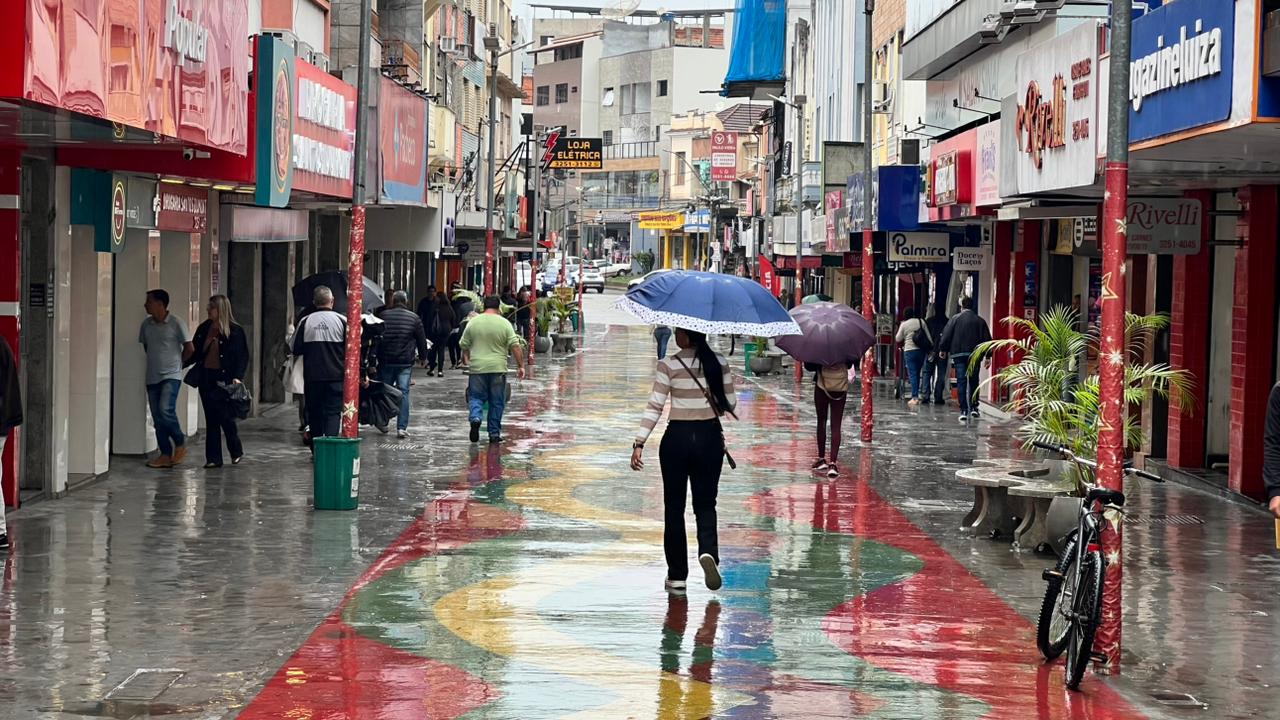 Santos Dumont está sob alerta de acumulado de chuva até sábado